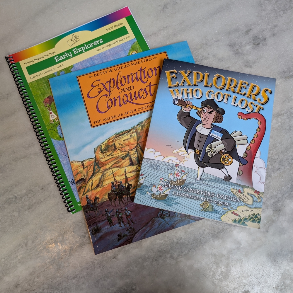 Moving Beyond the Page Early Explorers Set for 4th Grade Social Studies